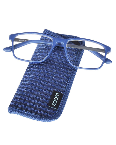 Gafas Lectura Metals Masculinas en Aumentos Altos#color_052-azul