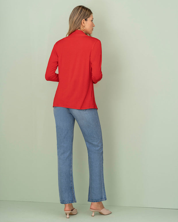 Saquillo manga larga con caída en laterales#color_323-rojo