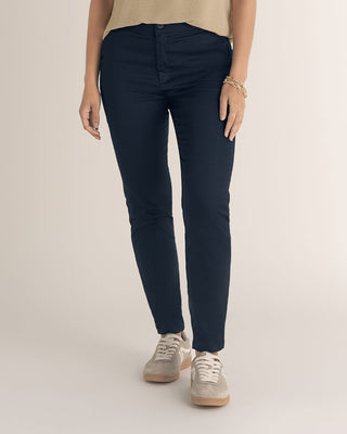 Pantalón skinny tiro medio#color_c42-azul-oscuro
