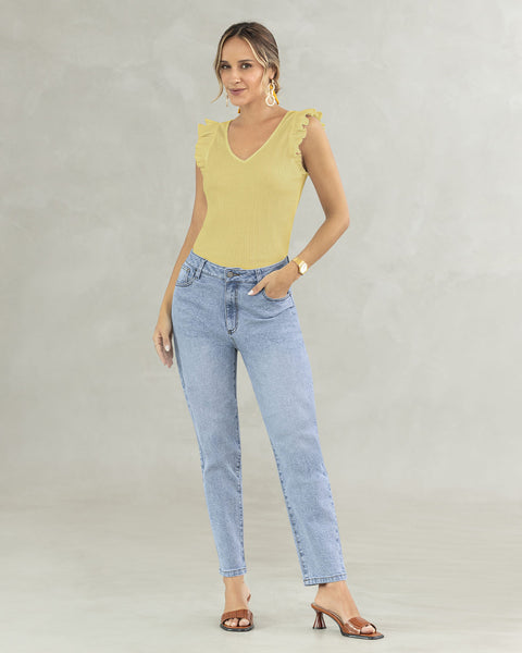 Camiseta manga sisa con bolero#color_128-amarillo