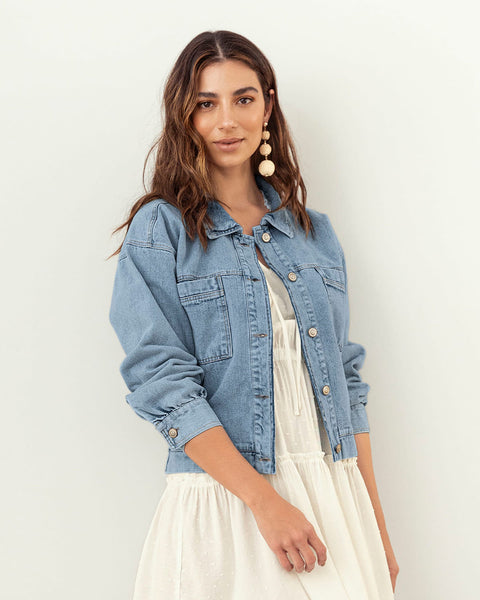 Chamarra Mezclilla Mercado Libre Para Niños Chaqueta Manga Larga