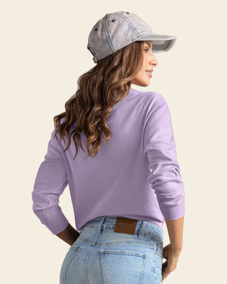 Buzo cuello en V tejido#color_412-lila-claro