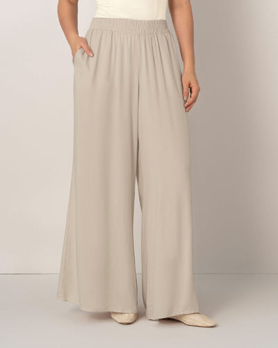 Pantalón de silueta amplia#color_084-arena