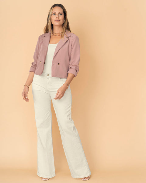 Blazer silueta corta tipo sastre#color_180-palo-rosa-medio