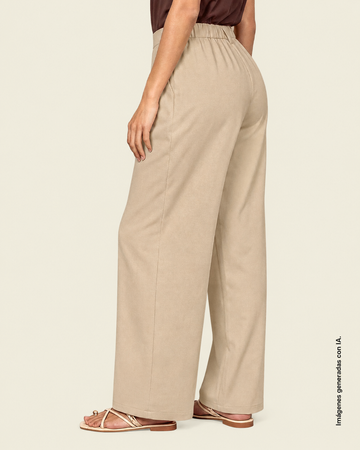 Pantalón tipo sastre#color_c54-arena