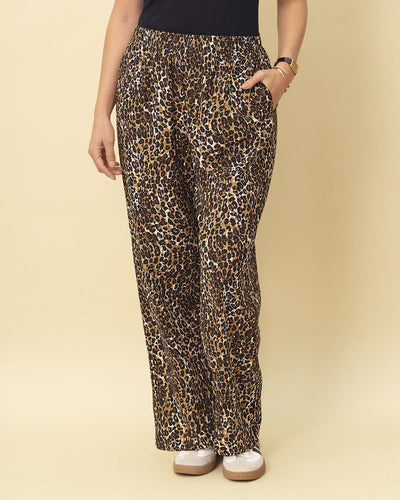 Pantalón exterior largo estampado#color_145-animal-print