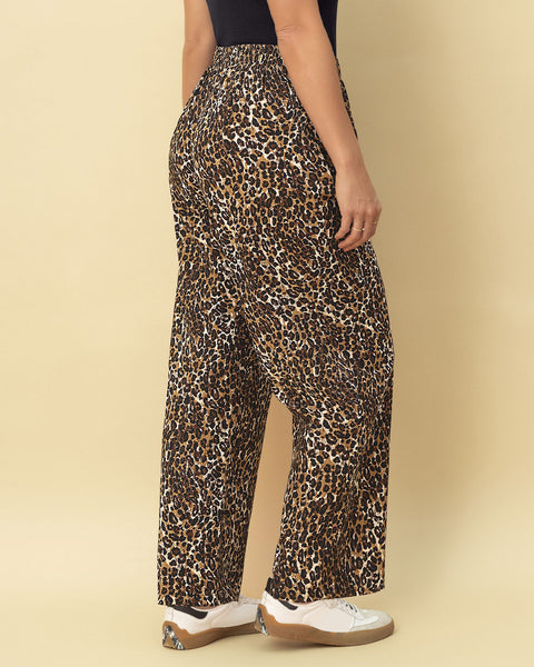 Pantalón exterior largo estampado#color_145-animal-print