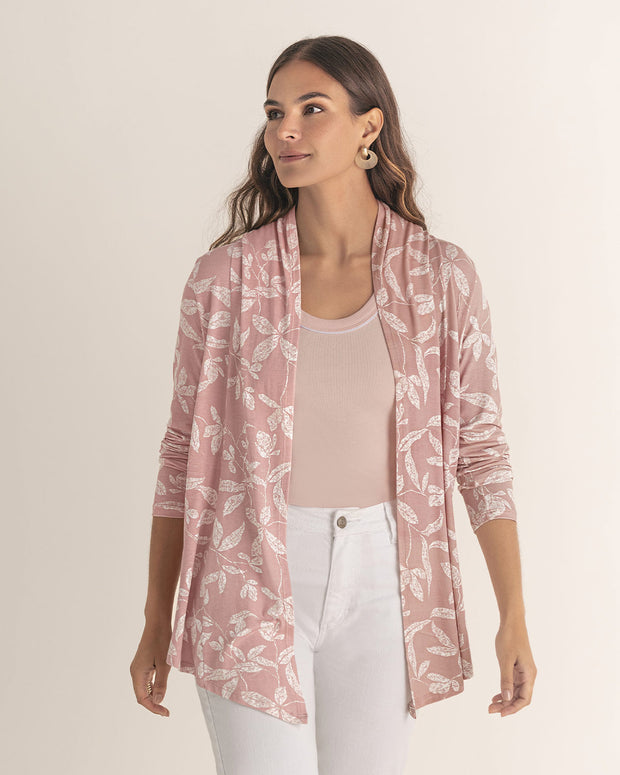 Saquillo estampado de silueta semiajustada