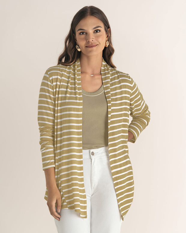 Saquillo estampado de silueta semiajustada