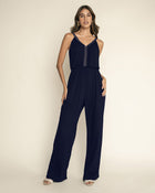 Enterizo largo de tiritas con detalle guipure#color_c42-azul-oscuro