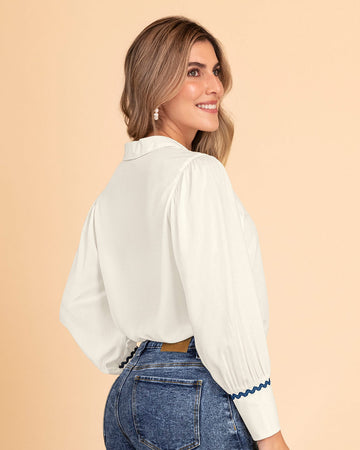 Camisa manga larga con apliques bordados#color_018-marfil