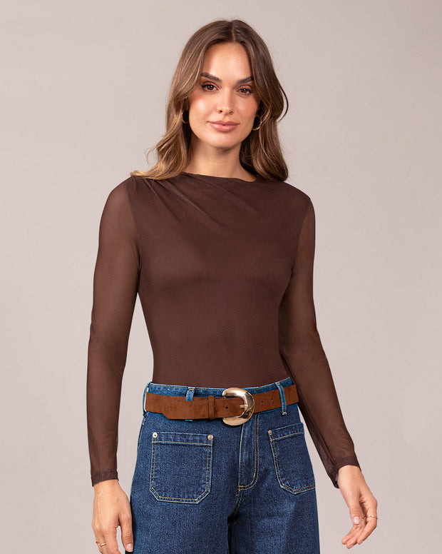 Camiseta con mangas en mesh