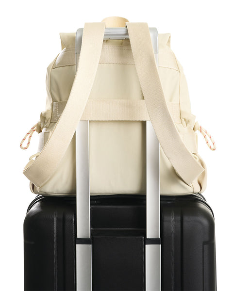 Morral Femenino con Tapa con Broche Fly Up#color_806-crema