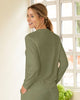 Buzo manga larga cuello redondo con fajon y puños en rib#color_601-verde-oliva