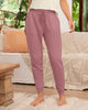 Pantalón largo tipo jogger con bolsillos funcionales#color_181-rosa