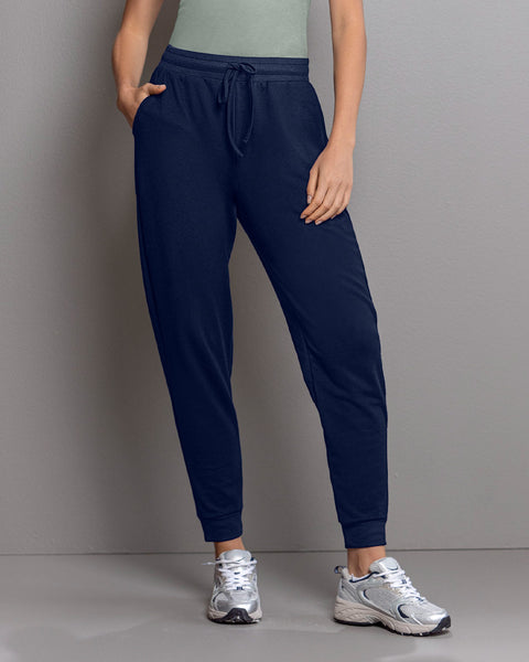 Pantalón largo tipo jogger con bolsillos funcionales#color_c42-azul-oscuro