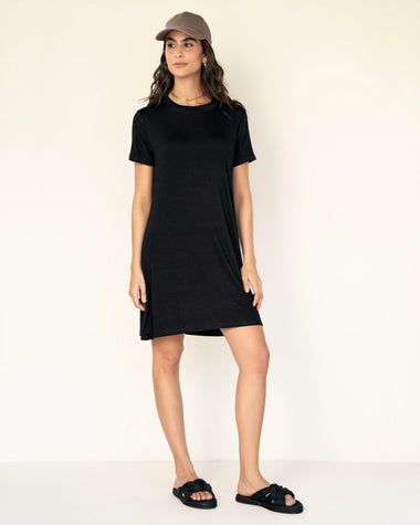 Vestido corto básico#color_700-negro