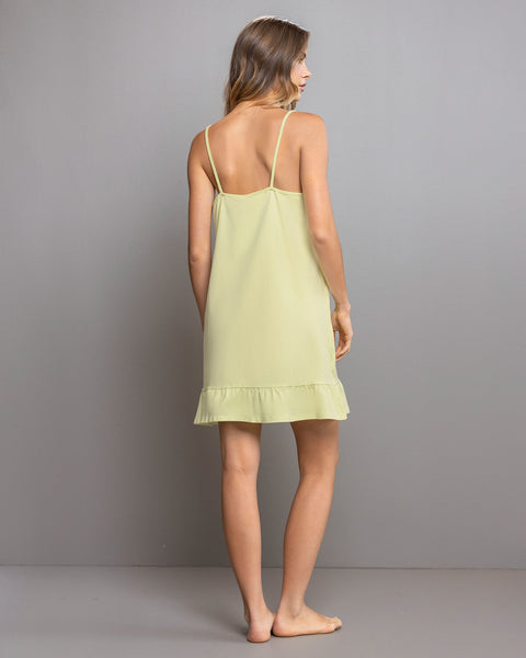 Batola de tiritas con bolero en el escote#color_172-verde-limon