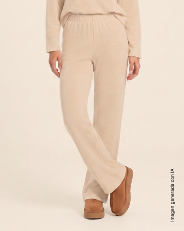 Pantalón largo con textura#color_c76-arena-claro