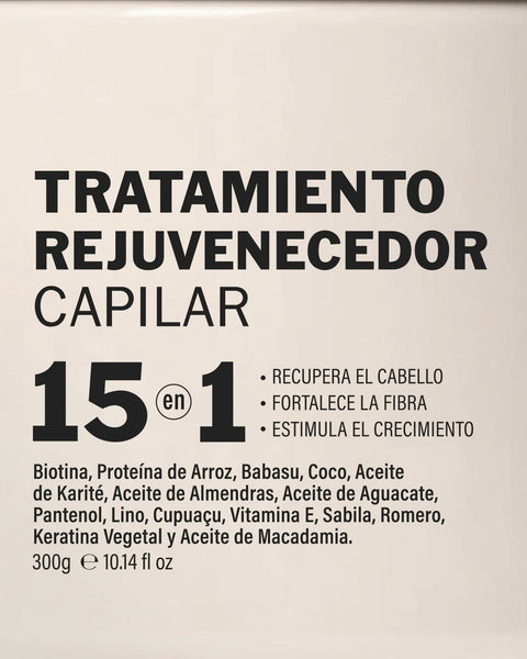 Tratamiento Rejuvenecedor Capilar 15 en 1 Fauno 300 g#color_rejuvenes