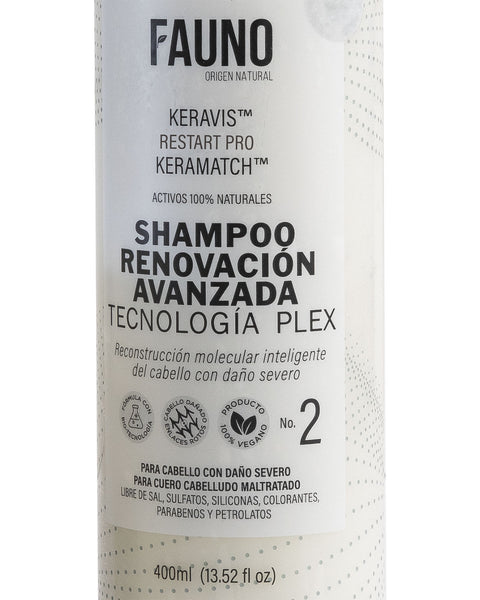 Shampoo Renovación Avanzada Tecnología PLEX Fauno 400ml#color_100-plex