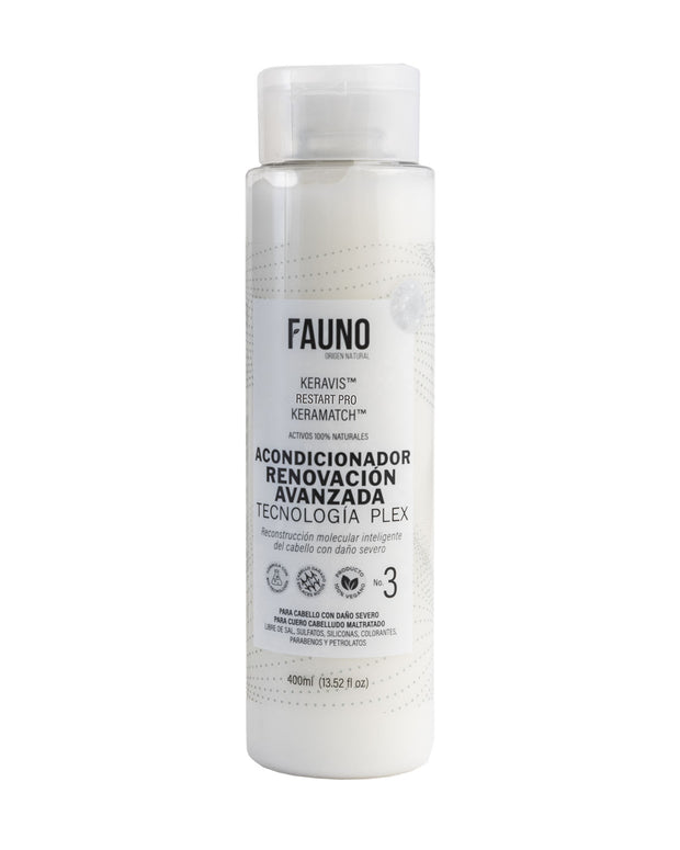 Acondicionador Renovación Avanzada Tecnología PLEX Fauno 400ml