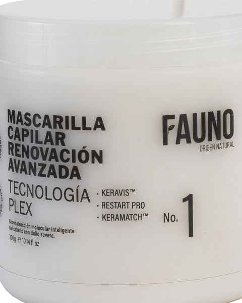 Mascarilla Capilar Renovación Avanzada Tecnología PLEX Fauno 300g#color_100-plex