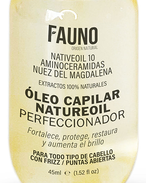 Óleo Capilar Perfeccionador NatureOil Fauno 45 ml#color_100-oleo