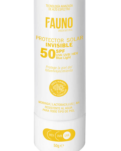 Protector Solar Invisible SPF50 Fauno 50 ml#color_100-invisible