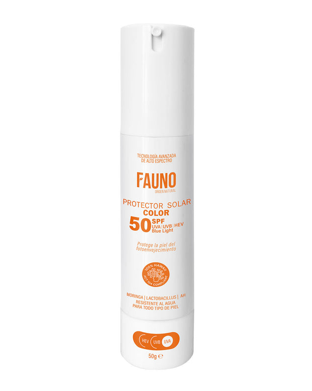 Protector Solar Color SPF50 Fauno 50 ml