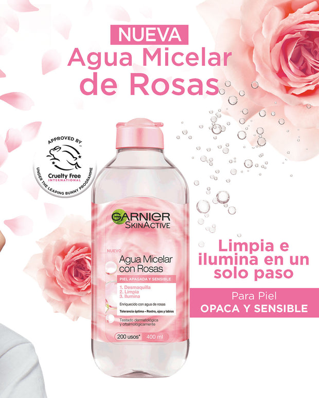 Agua Micelar Garnier 400 ml#color_s04-rosas