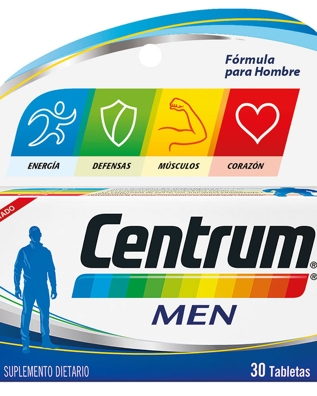 Centrum Men MULTIVITAMÍNICO Fórmula para hombre X 30Tabs#color_men