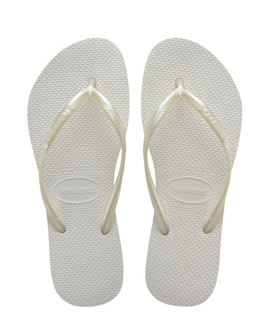 Sandalia Havaianas Slim Femenina#color_000-blanco