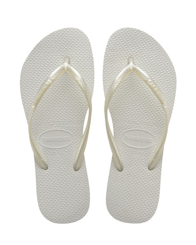 Sandalia Havaianas Slim Femenina#color_000-blanco