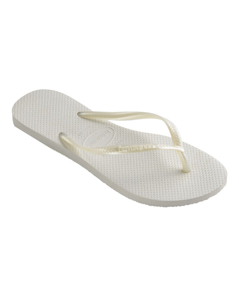 Sandalia Havaianas Slim Femenina#color_000-blanco