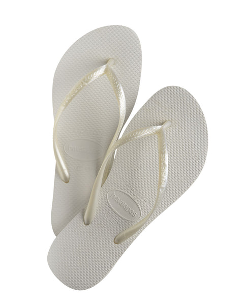 Sandalia Havaianas Slim Femenina#color_000-blanco