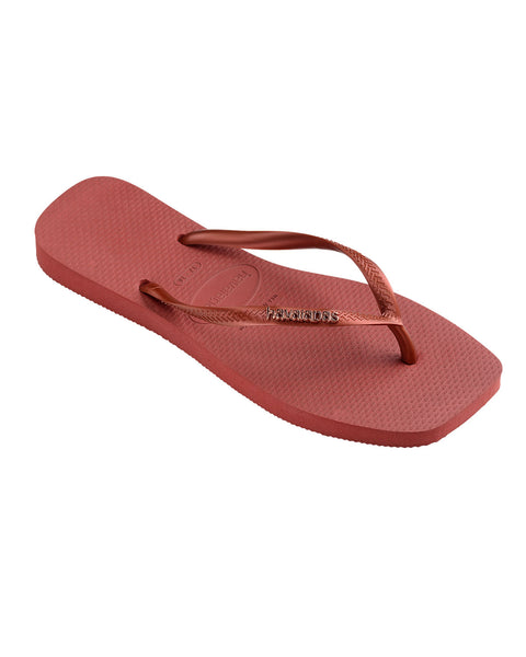 Sandalia Havaianas Square Logo Femeninas#color_185-terracota