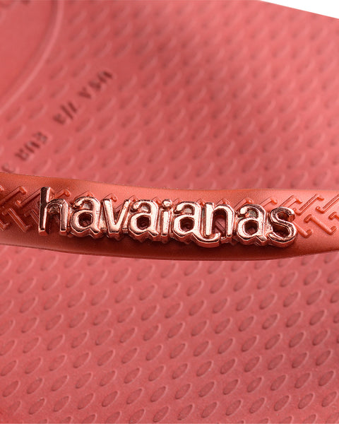 Sandalia Havaianas Square Logo Femeninas#color_185-terracota