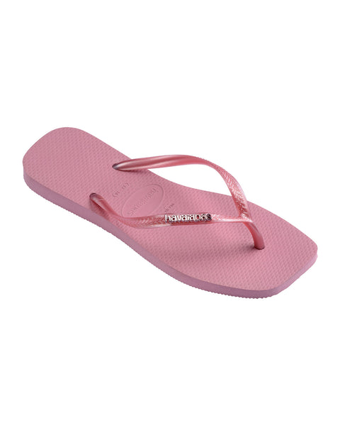 Sandalia Havaianas Square Logo Femeninas#color_301-rosado