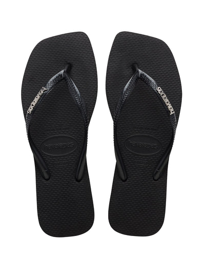 Sandalia Havaianas Square Logo Femeninas#color_700-negro