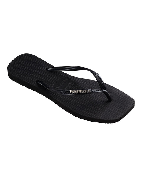 Sandalia Havaianas Square Logo Femeninas#color_700-negro