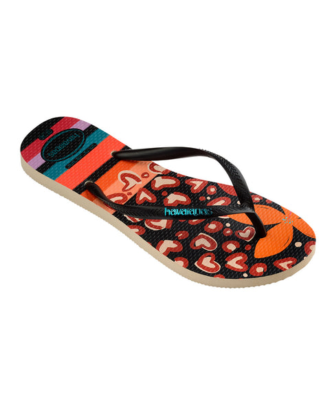 Sandalia Havaianas Slim Patchwork Femeninas#color_145-estampadas