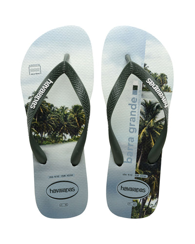 Sandalias Havaianas Top Surfer Masculinas#color_001-estampado-verde