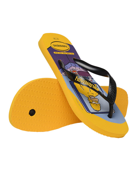 Sandalias Havaianas Unisex Simpsons#color_100-amarillo-estampado