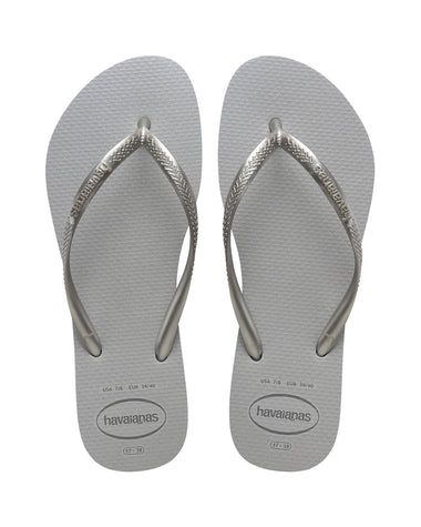 Sandalias Havaianas Femeninas Slim Gloss#color_711-gris