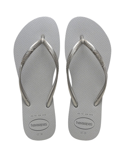 Sandalias Havaianas Femeninas Slim Gloss#color_711-gris