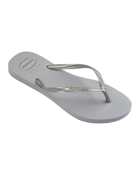 Sandalias Havaianas Femeninas Slim Gloss#color_711-gris