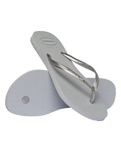 Sandalias Havaianas Femeninas Slim Gloss#color_711-gris