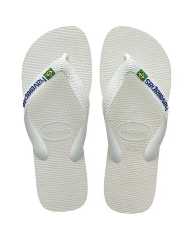 Sandalia Havaianas Logo Masculinas#color_000-blanco