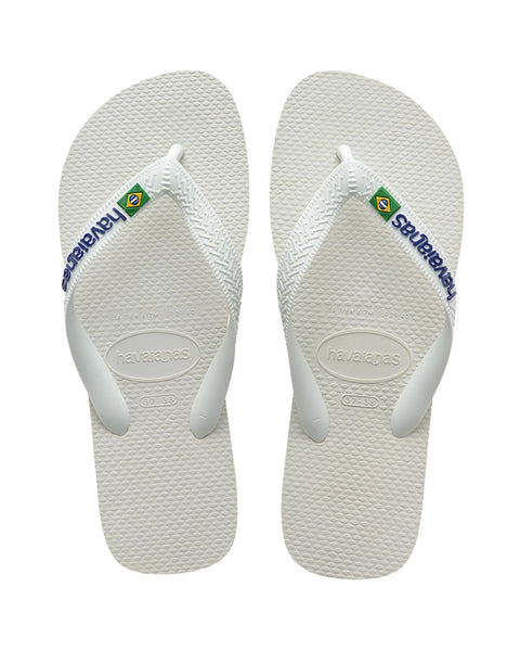 Sandalia Havaianas Logo Masculinas#color_000-blanco